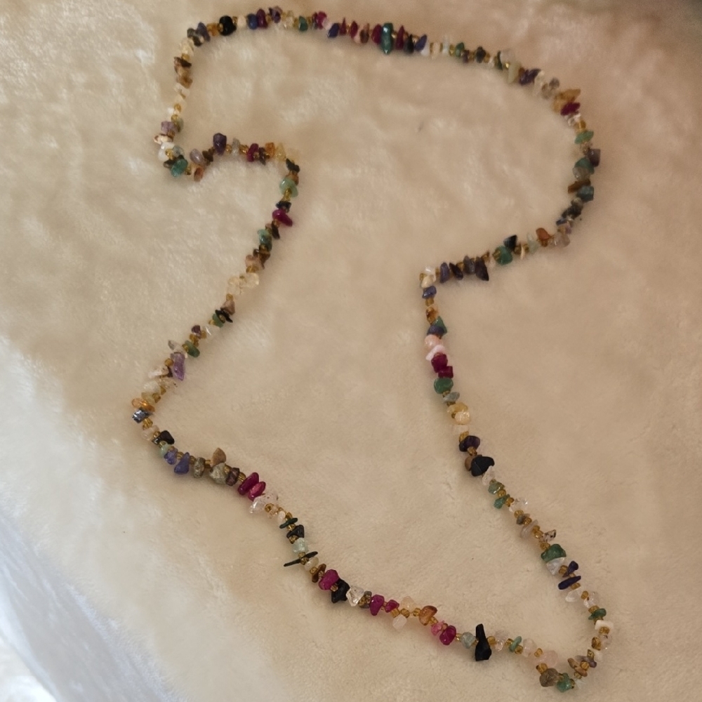 Multicolor Gemstone Necklace